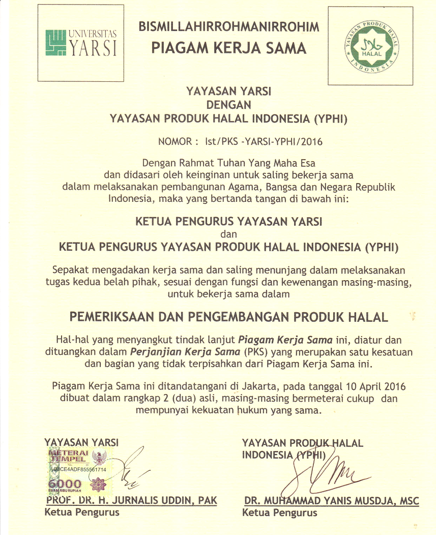 PKS YARSI YPHI A